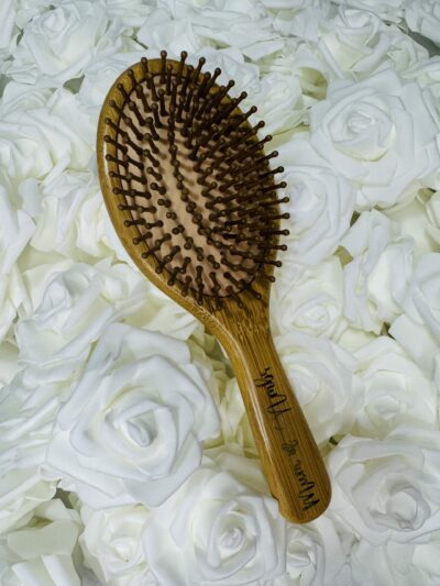 Brosse à cheveux en bois avec personnalisation